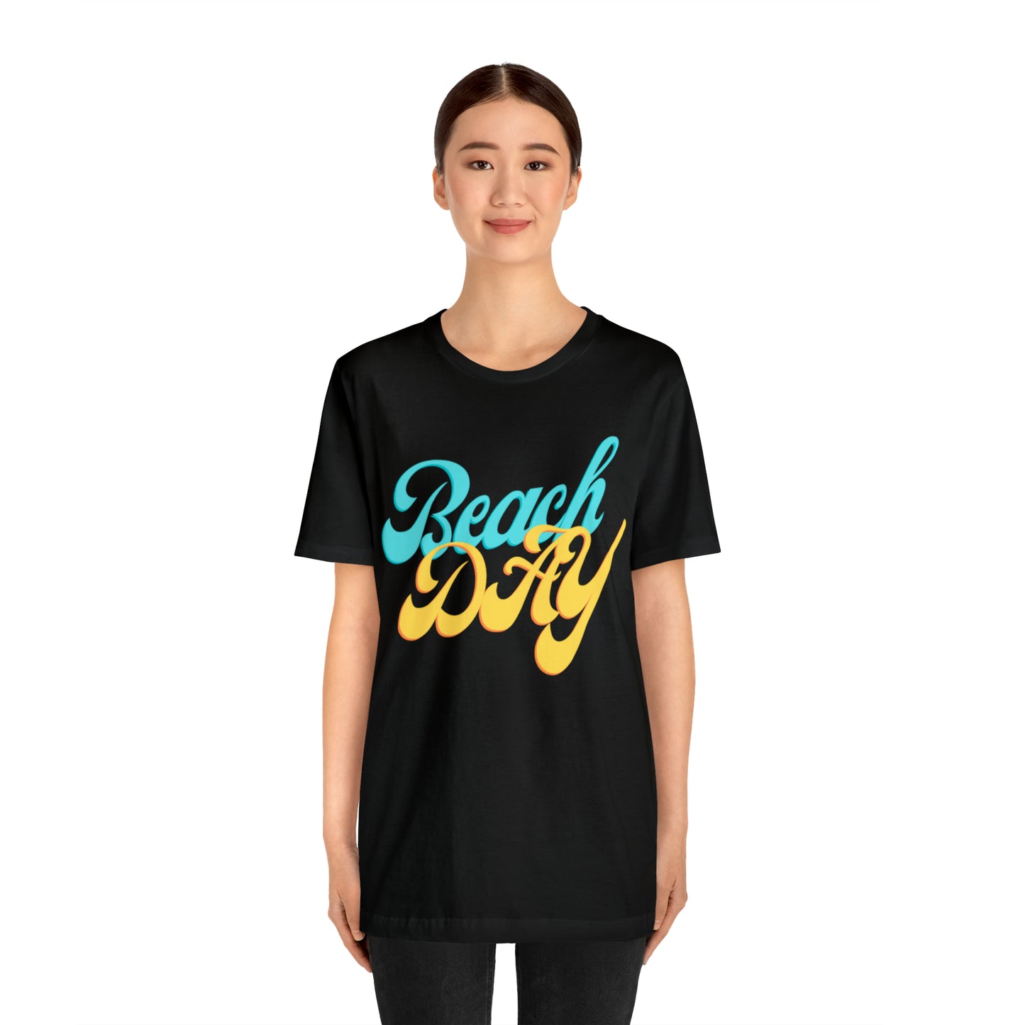 DCAL Beach Collection "Beach Day" Unisex Jersey Short Sleeve Tee