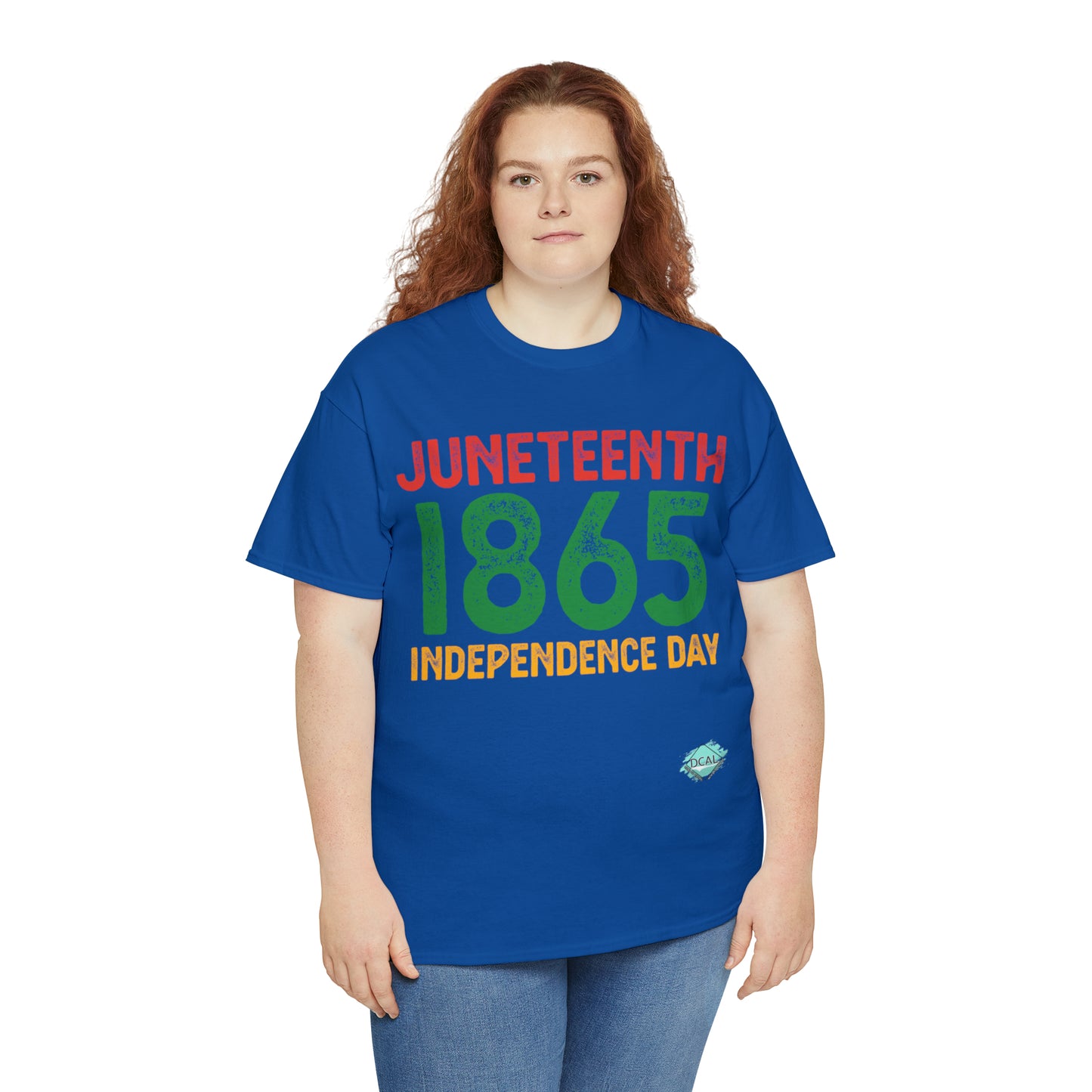 DCAL Juneteenth "1865" Unisex Heavy Cotton Tee