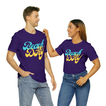 DCAL Beach Collection "Beach Day" Unisex Jersey Short Sleeve Tee