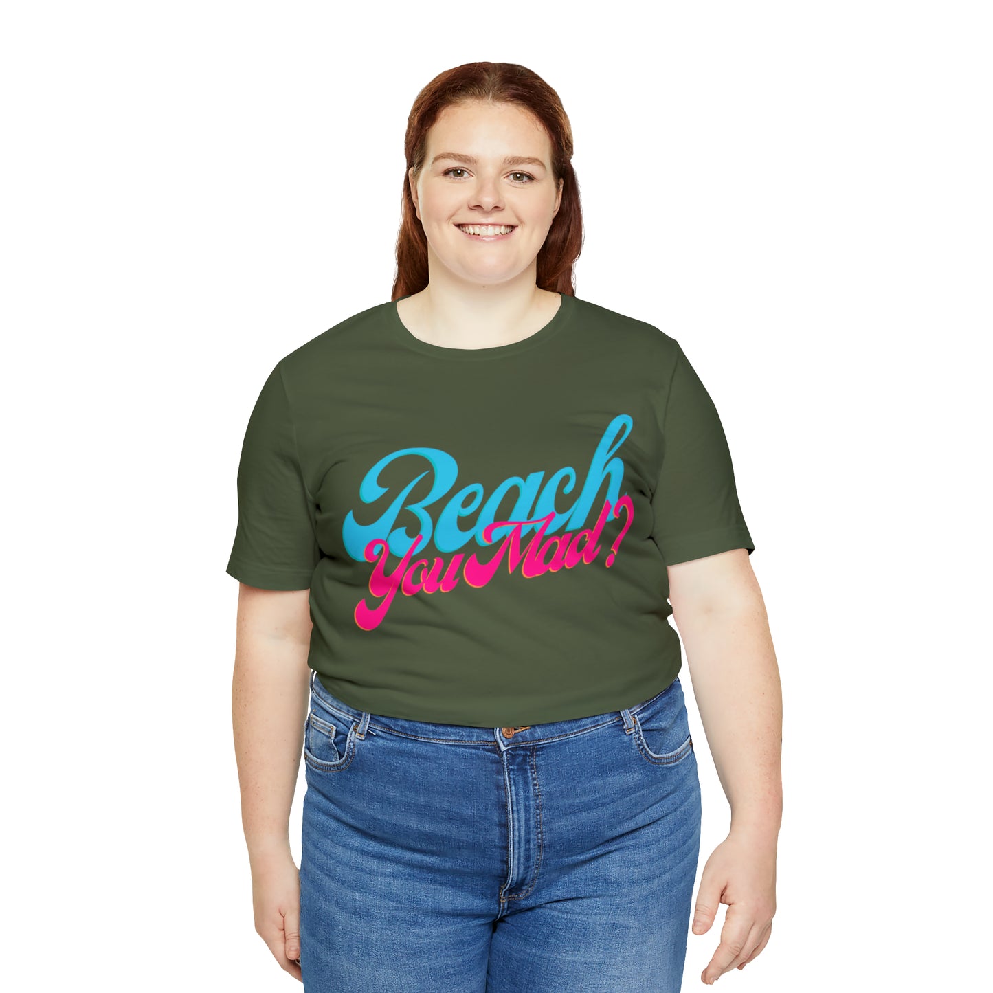 DCAL Beach Collection "Beach You Mad?" Unisex Jersey Short Sleeve Tee