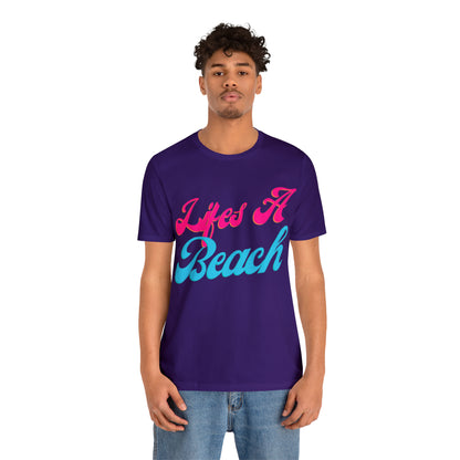 DCAL Beach Collection "Wifes a Beach" Unisex Jersey Short Sleeve Tee