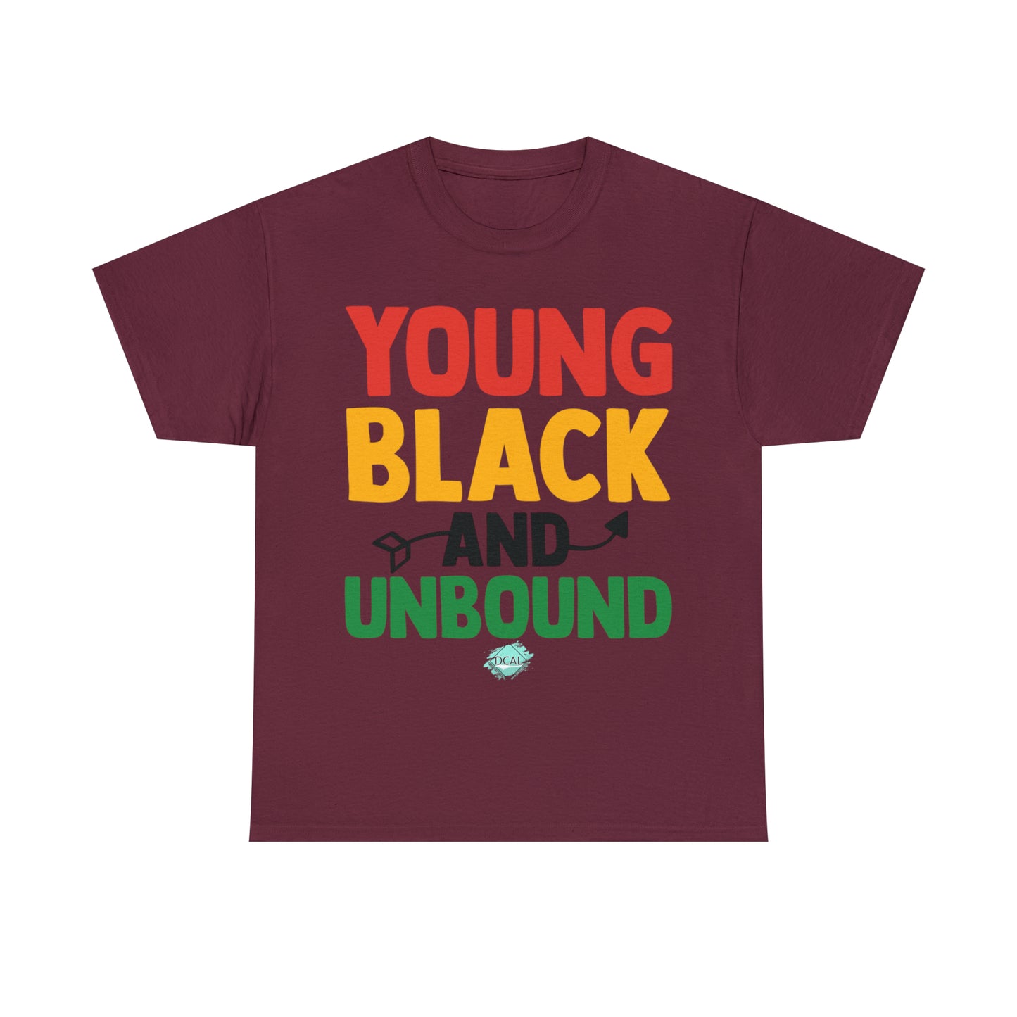 DCAL Juneteenth "Unbound' Unisex Heavy Cotton Tee