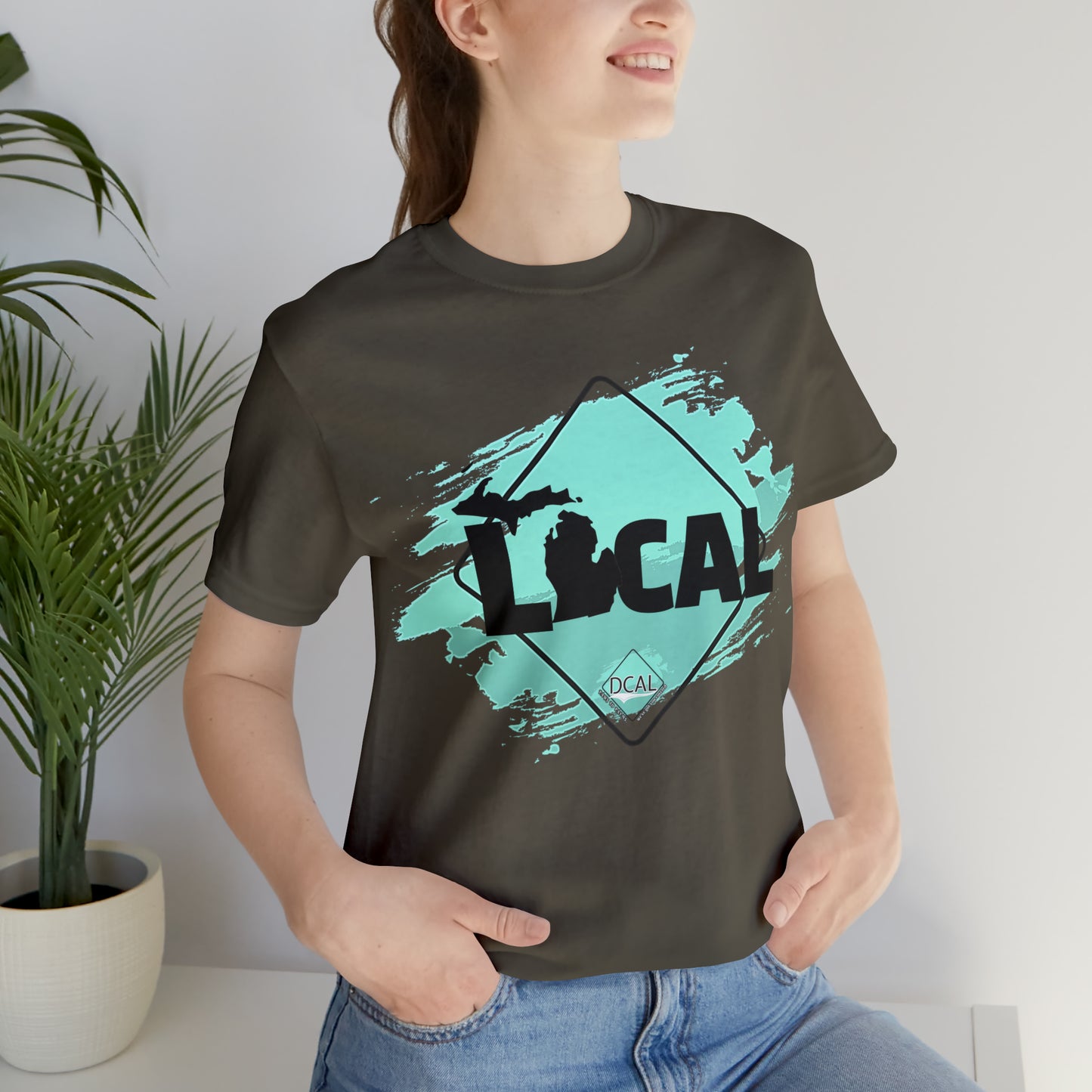 DCAL Graphic Tees "LOCAL" Unisex Jersey Short Sleeve Tee