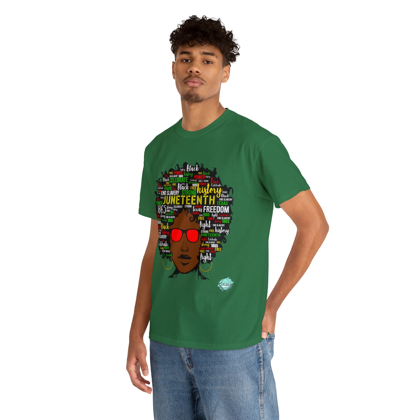 DCAL Juneteenth "Natural" Unisex Heavy Cotton Tee