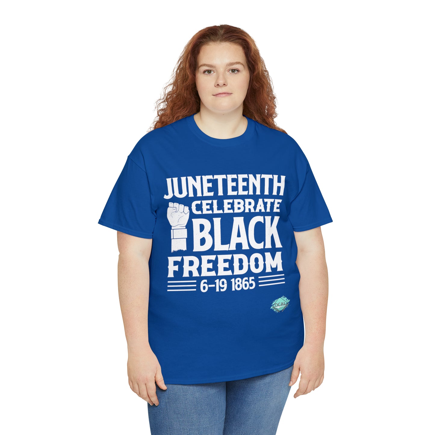 DCAL Juneteenth "Celebrate" Unisex Heavy Cotton Tee