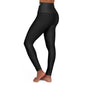 DCAL Athletic Elegance "Black" High Waisted Yoga Leggings