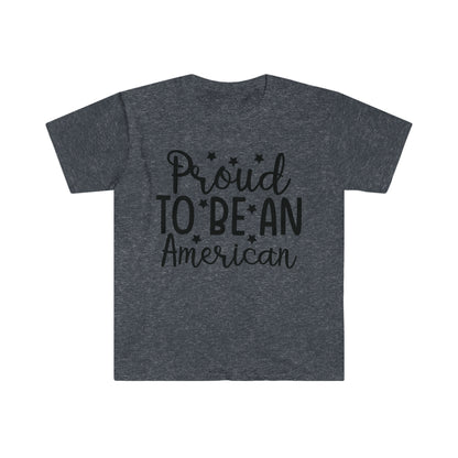 DCAL 4th of July "'Proud" Unisex Softstyle T-Shirt