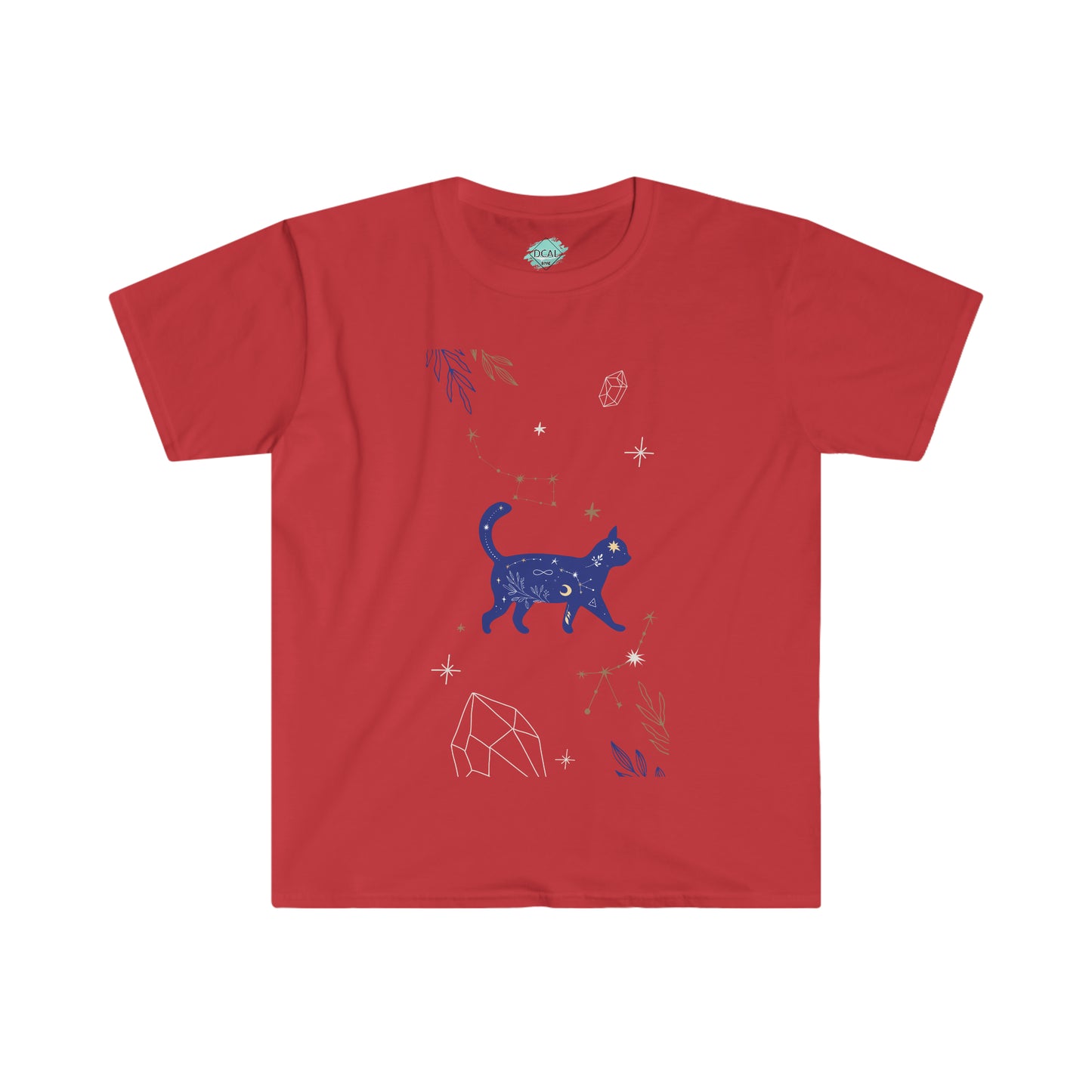 DCAL Meow Collection " Cat Galaxy" Unisex Soft style T-Shirt