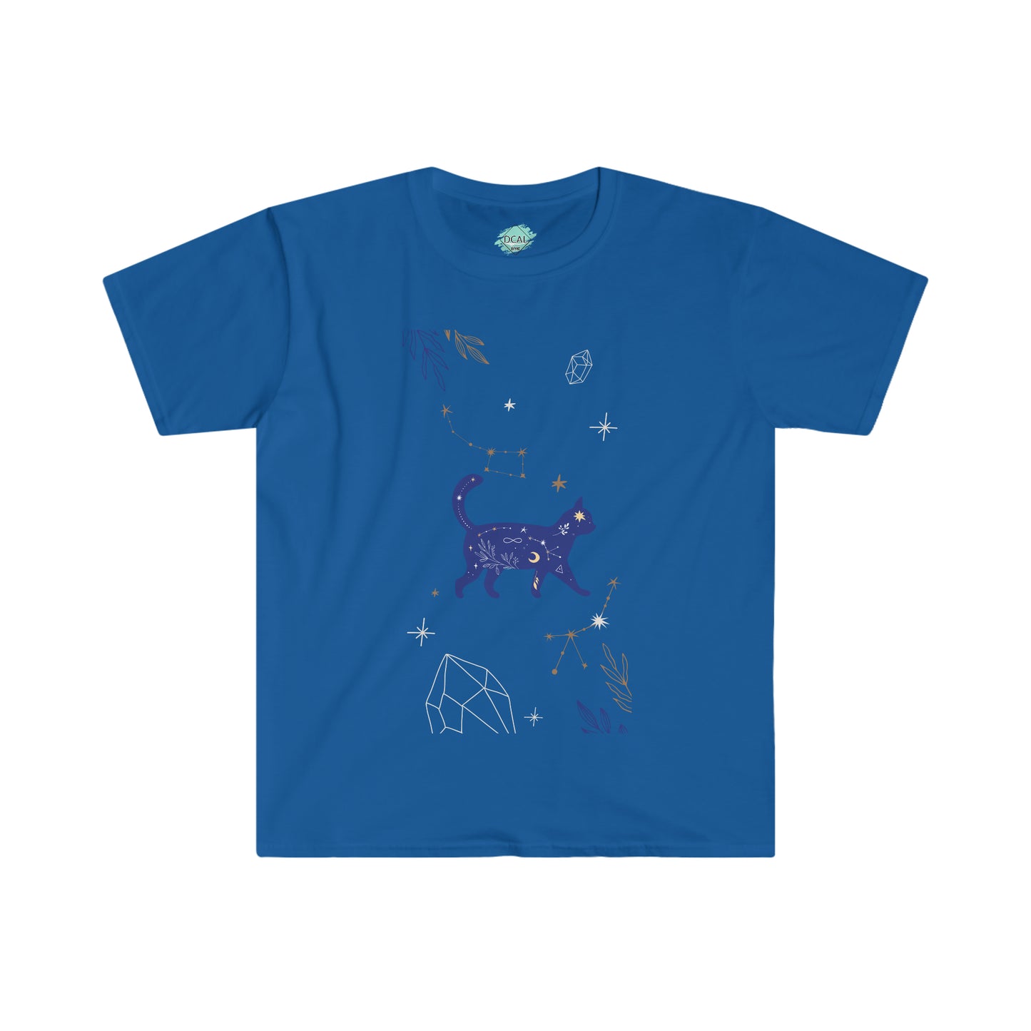 DCAL Meow Collection " Cat Galaxy" Unisex Soft style T-Shirt