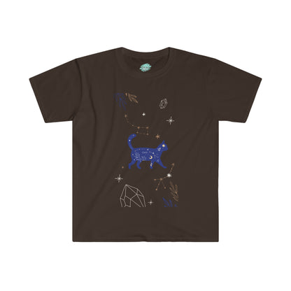 DCAL Meow Collection " Cat Galaxy" Unisex Soft style T-Shirt