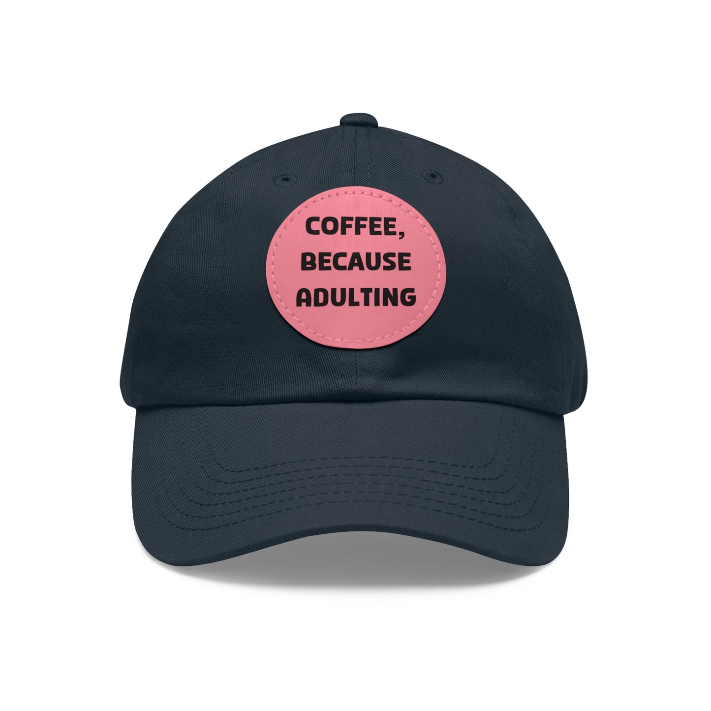 DCAL Brown Collection Accessories "Coffee" Hat with Leather Patch (Round)