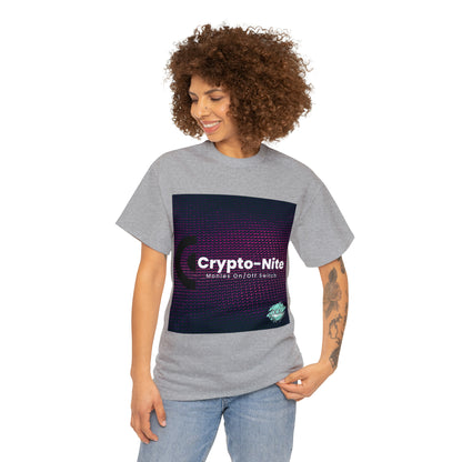 DCAL Graphic Tees "Crypto-Nite" Unisex Heavy Cotton Tee