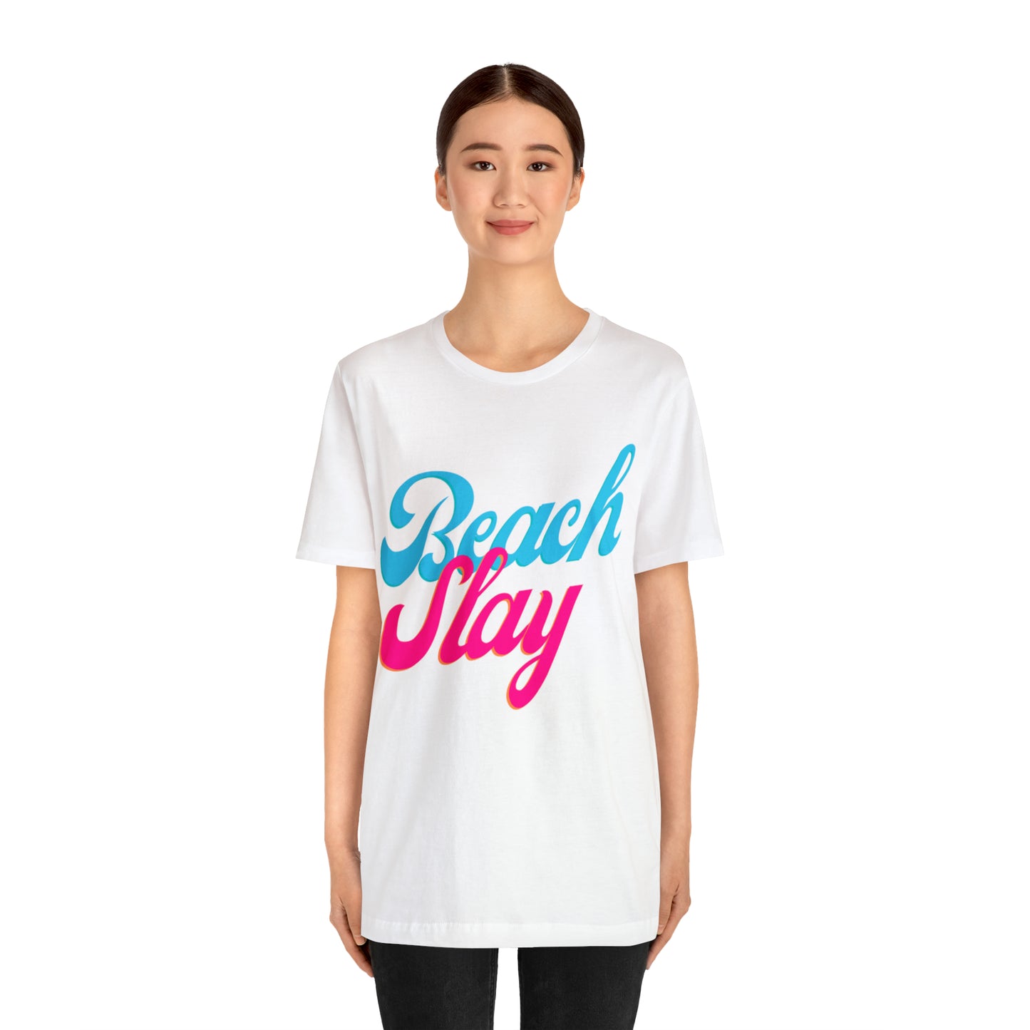 DCAL Beach Collection "Beach Slay" Unisex Jersey Short Sleeve Tee