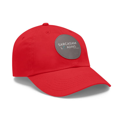 DCAL Brown Collection Accessories "Sarcasm Loading" Hat with Leather Patch (Round)