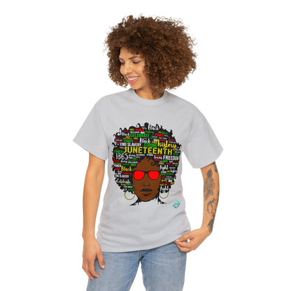 DCAL Juneteenth "Natural" Unisex Heavy Cotton Tee