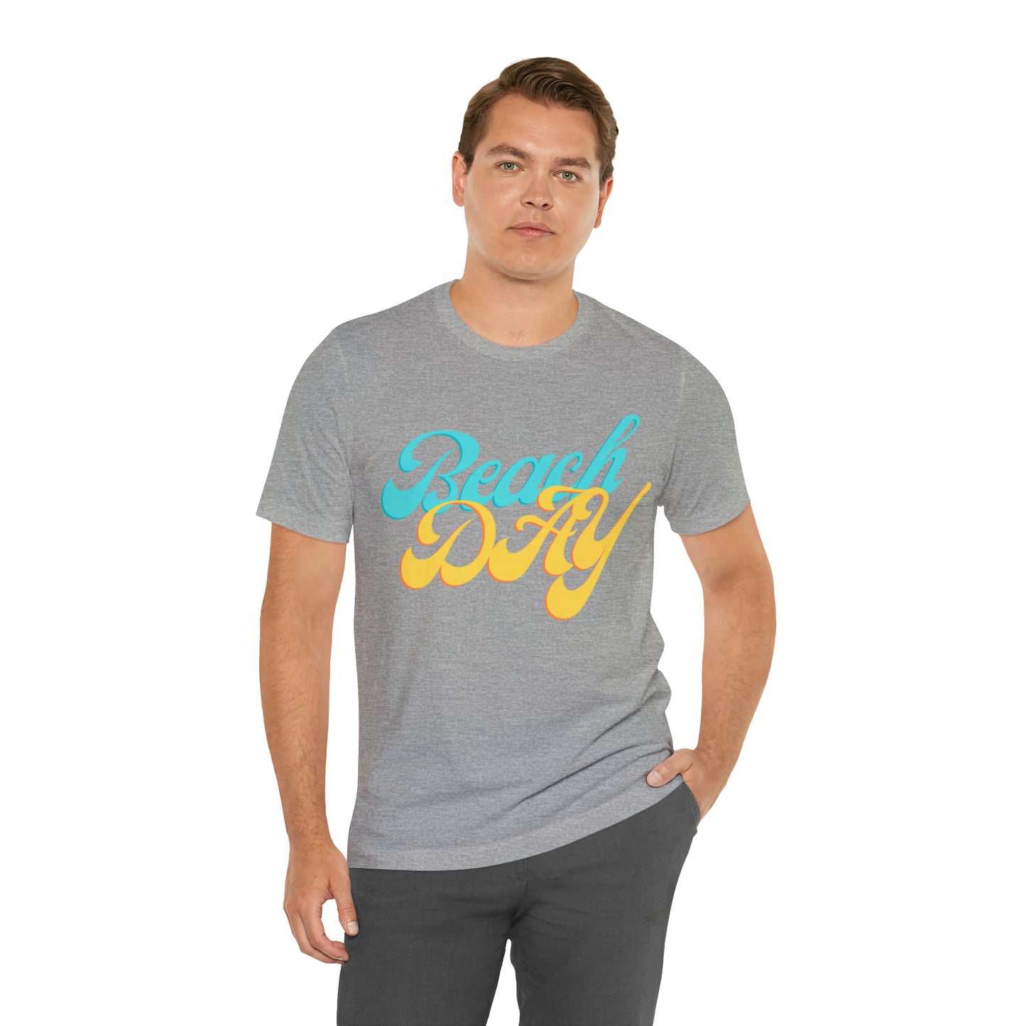 DCAL Beach Collection "Beach Day" Unisex Jersey Short Sleeve Tee