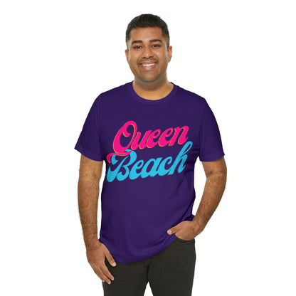 DCAL Beach Collection "Queen Beach" Unisex Jersey Short Sleeve Tee