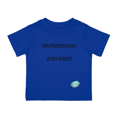 DCAL Baby Clothes "Professional Screamer" Infant Cotton Jersey Tee