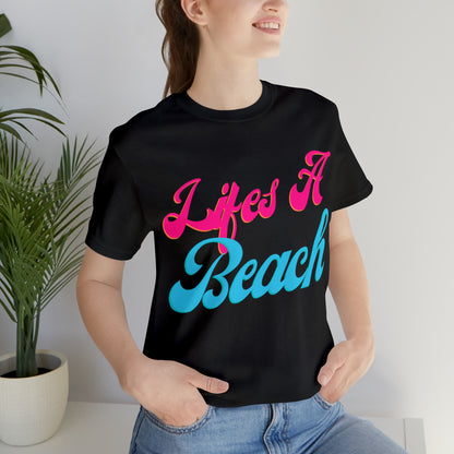 DCAL Beach Collection "Wifes a Beach" Unisex Jersey Short Sleeve Tee