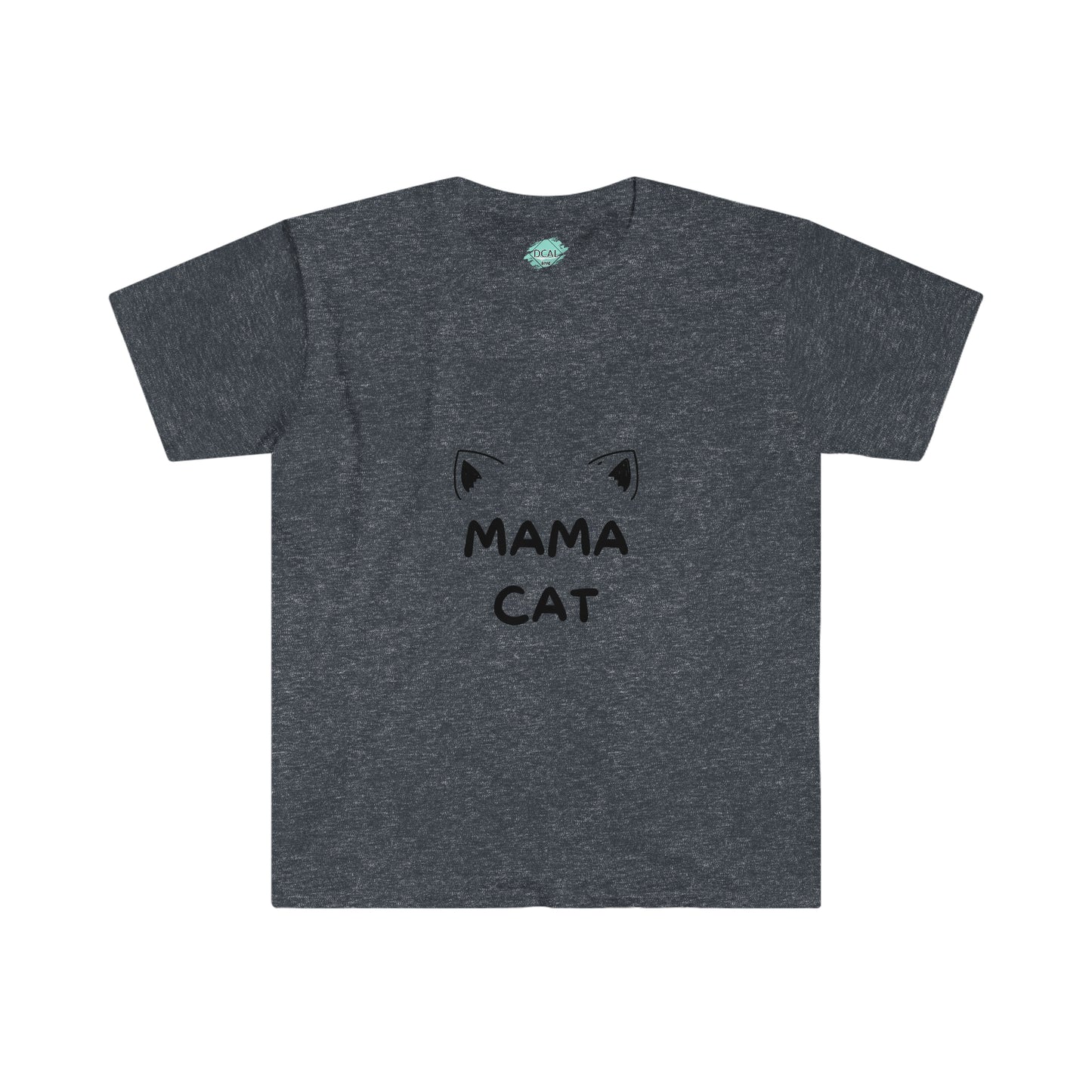 DCAL Meow Collection " Mama Cat " Unisex Soft style T-Shirt