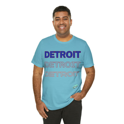 DCAL Downtown Diaries "Detroit" Unisex Jersey Short Sleeve Tee