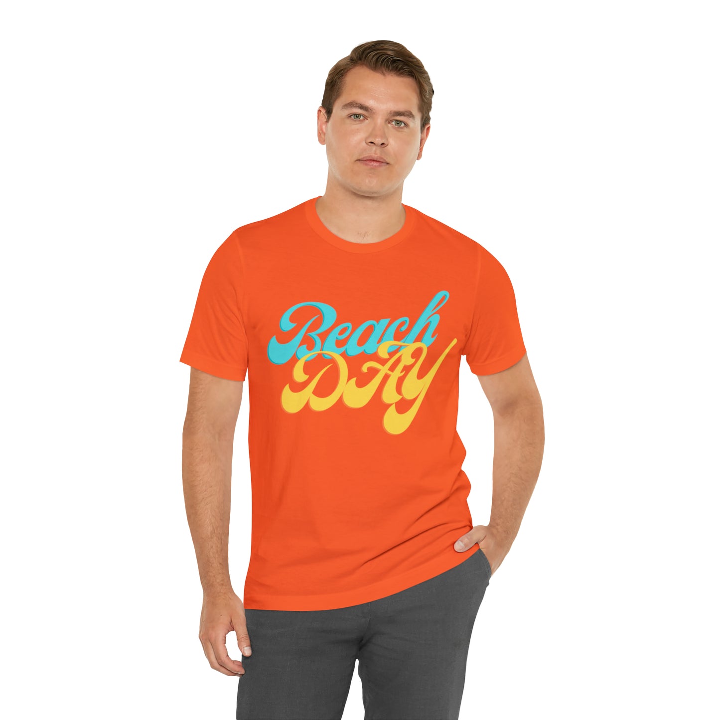 DCAL Beach Collection "Beach Day" Unisex Jersey Short Sleeve Tee