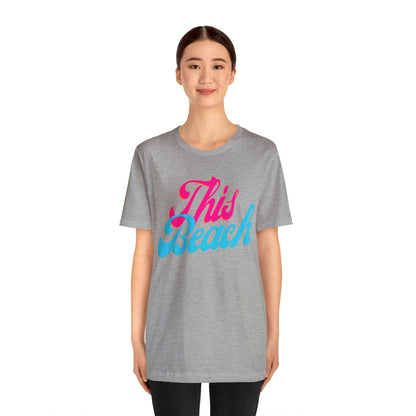 DCAL Beach Collection "This Beach" Unisex Jersey Short Sleeve Tee