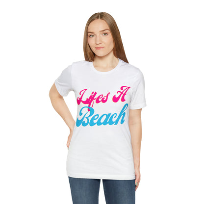 DCAL Beach Collection "Wifes a Beach" Unisex Jersey Short Sleeve Tee