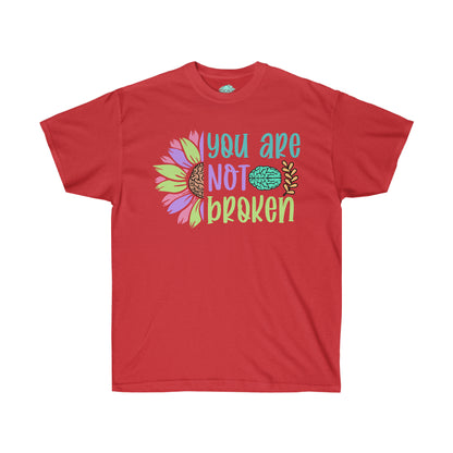 DCAL Strength in Stiches "You are not Broken"  Unisex Ultra Cotton Tee