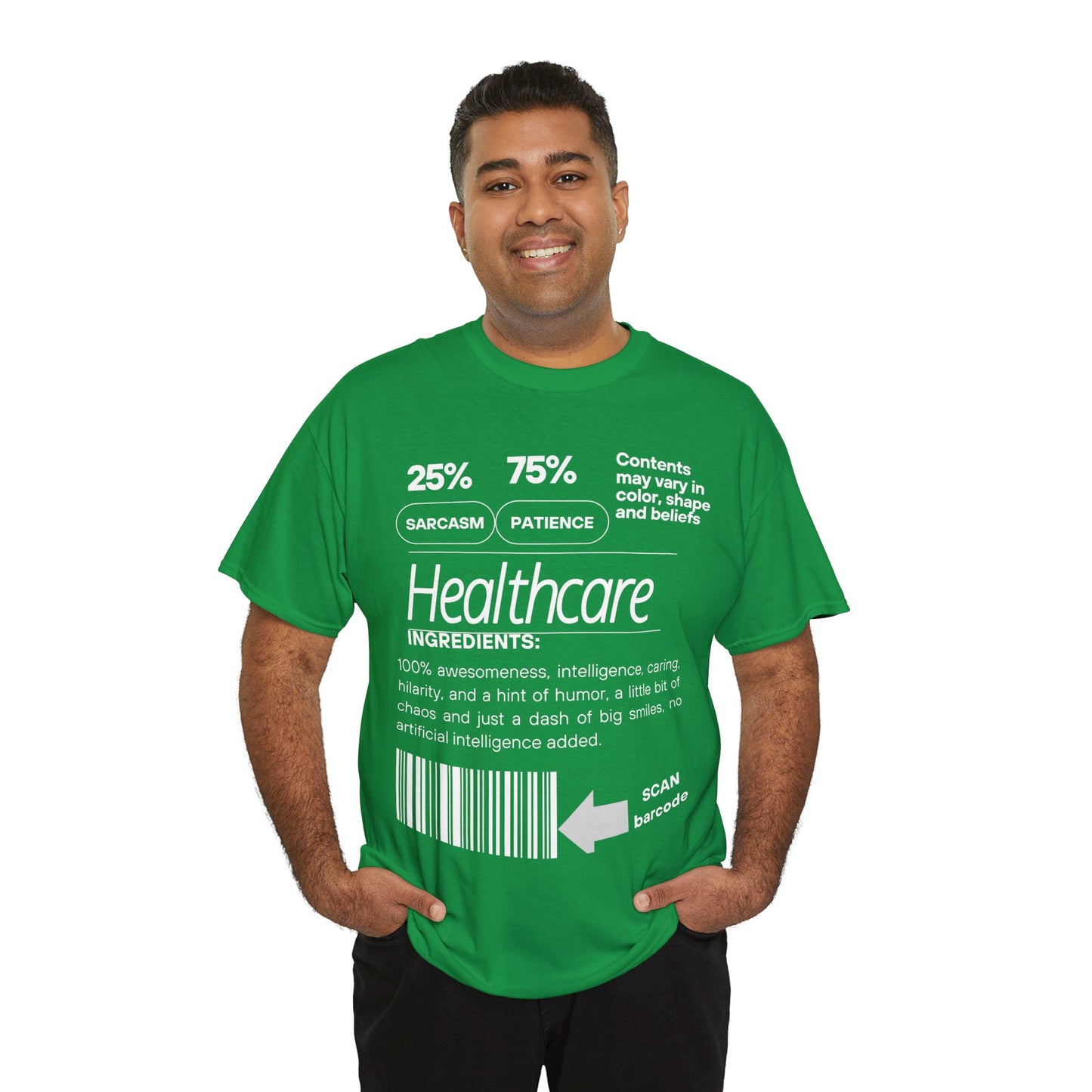 DCAL Healthcare humor Unisex Heavy Cotton Tee