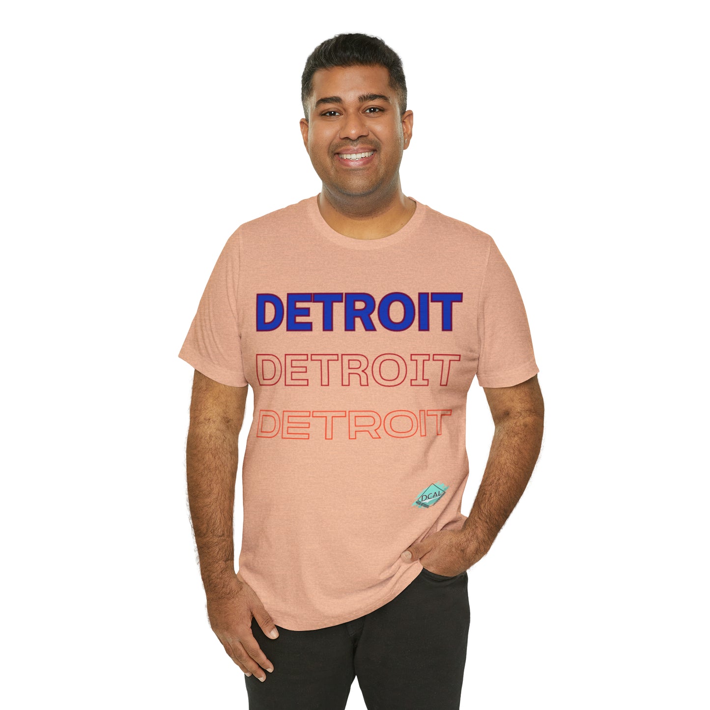 DCAL Downtown Diaries "Detroit" Unisex Jersey Short Sleeve Tee