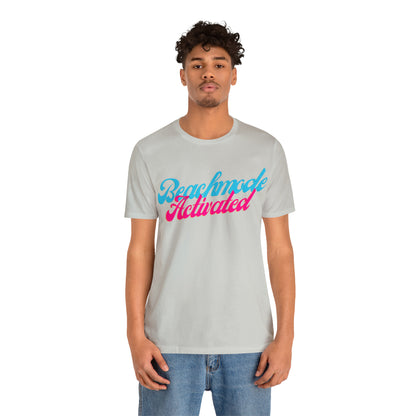 DCAL Beach Collection "Beachmode Activated" Unisex Jersey Short Sleeve Tee