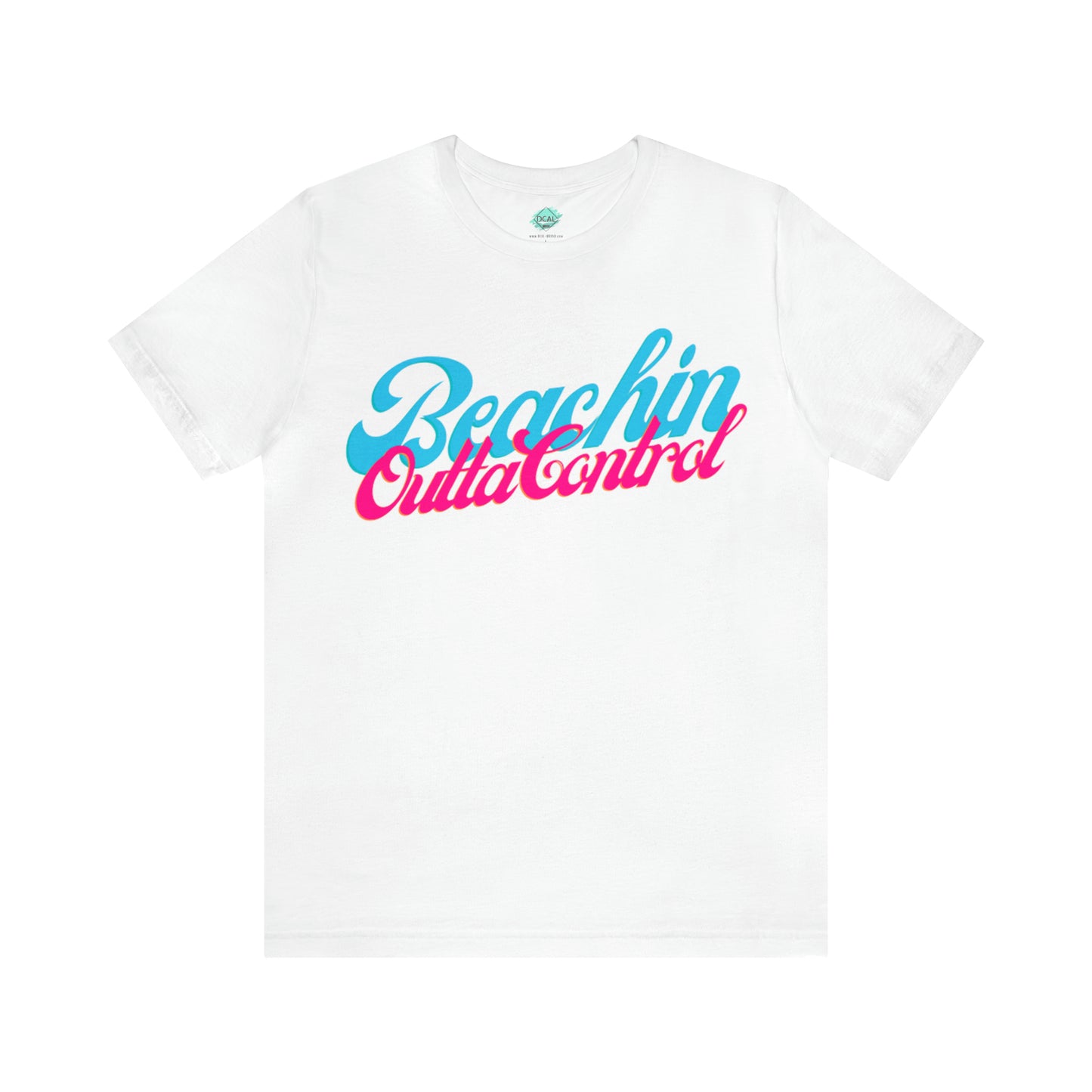 DCAL Beach Collection "Beachin Outta Control" Unisex Jersey Short Sleeve Tee