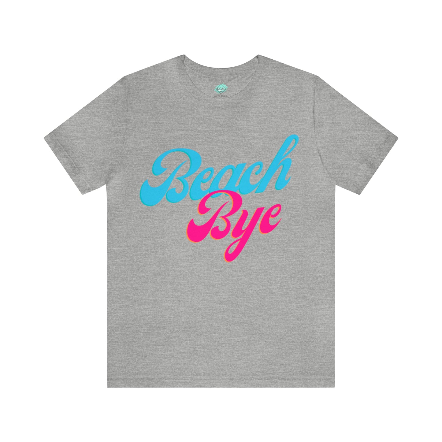 DCAL Beach Collection "Beach Bye" Unisex Jersey Short Sleeve Tee