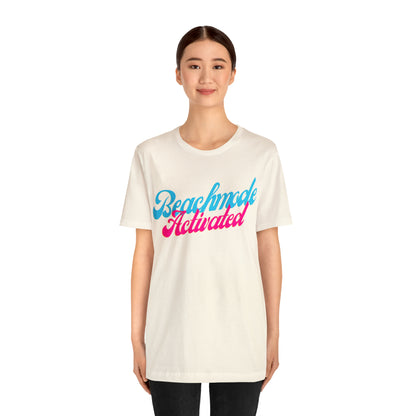 DCAL Beach Collection "Beachmode Activated" Unisex Jersey Short Sleeve Tee