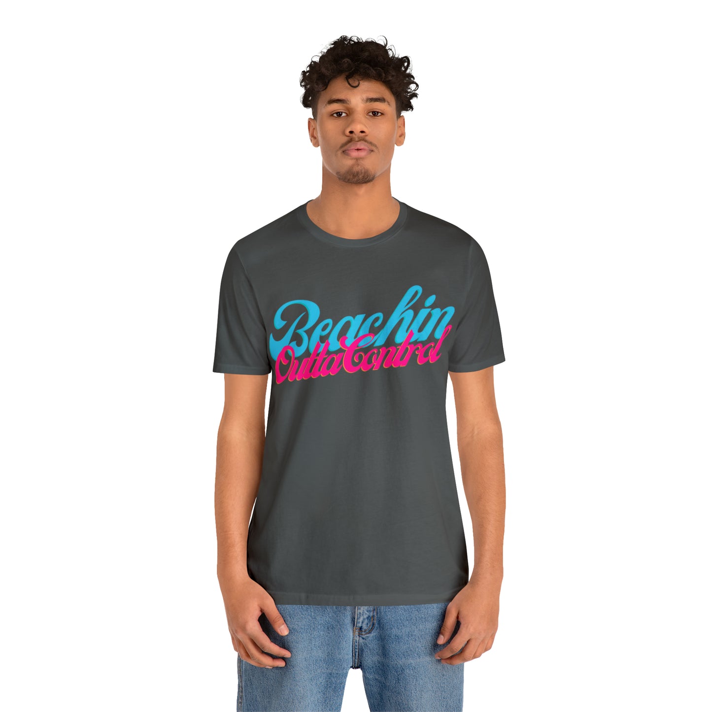 DCAL Beach Collection "Beachin Outta Control" Unisex Jersey Short Sleeve Tee