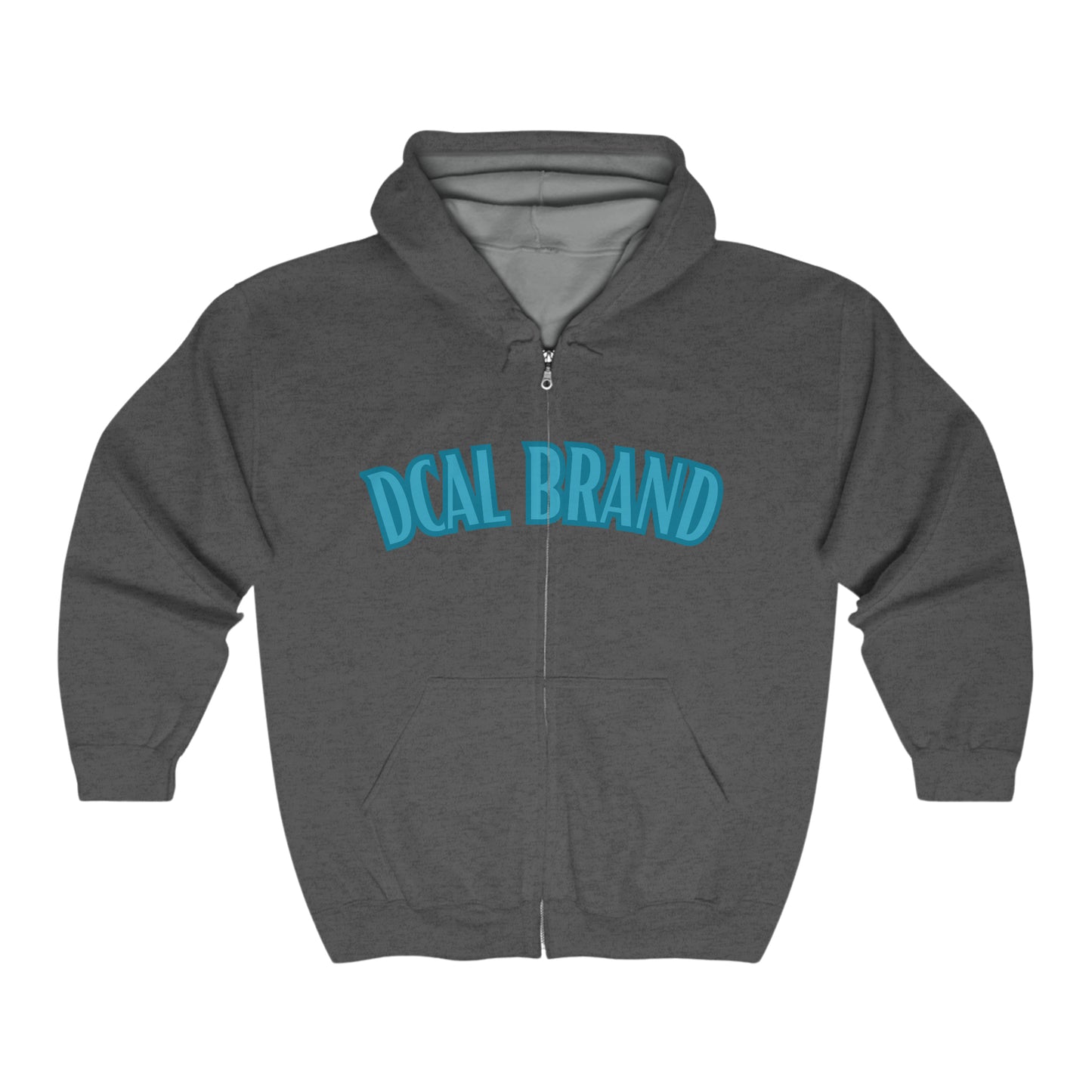 DCAL Unisex Heavy Blend™ Full Zip Hooded Sweatshirt