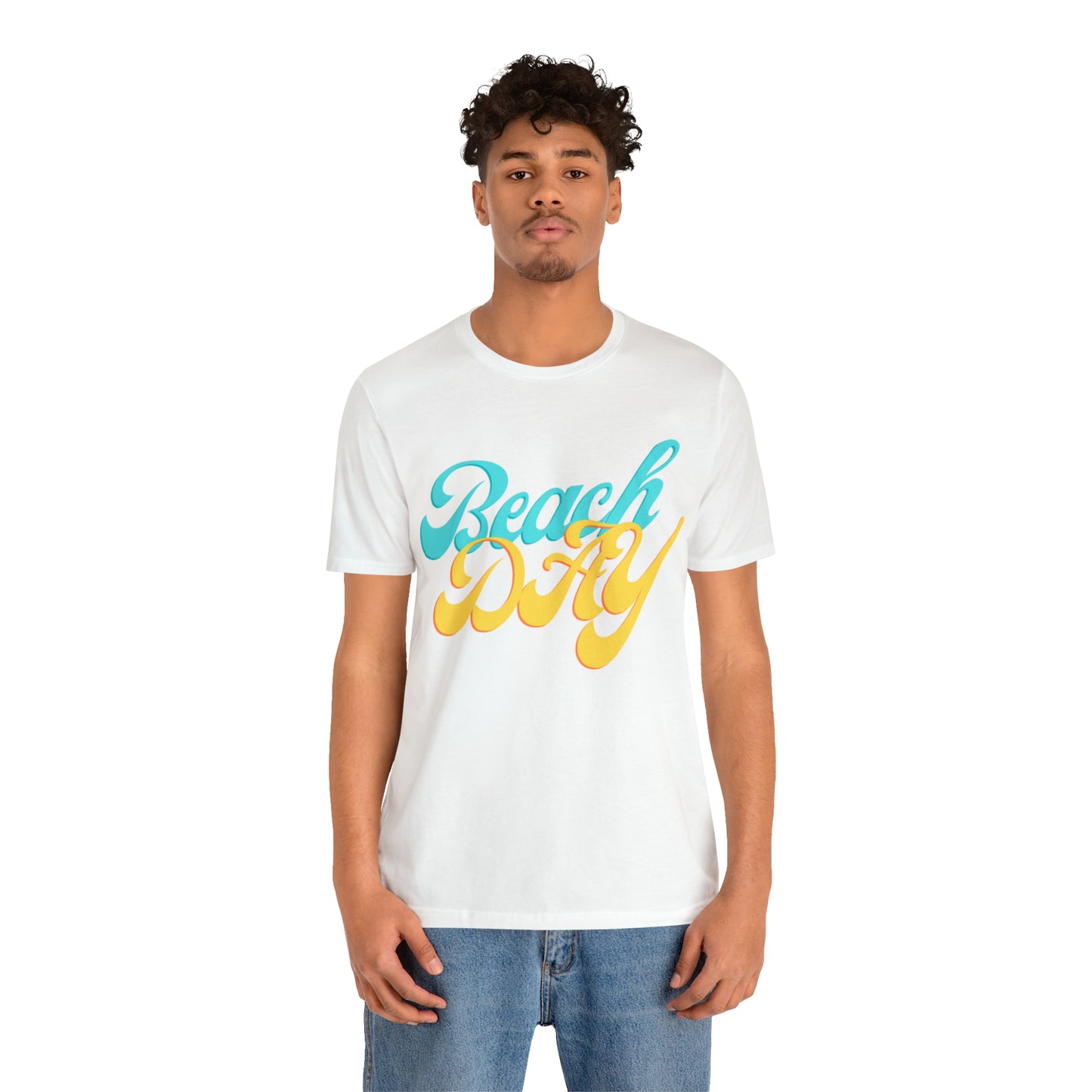 DCAL Beach Collection "Beach Day" Unisex Jersey Short Sleeve Tee