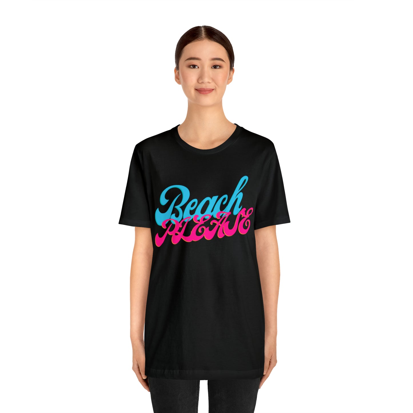 DCAL Beach Collection "Beach Please" Unisex Jersey Short Sleeve