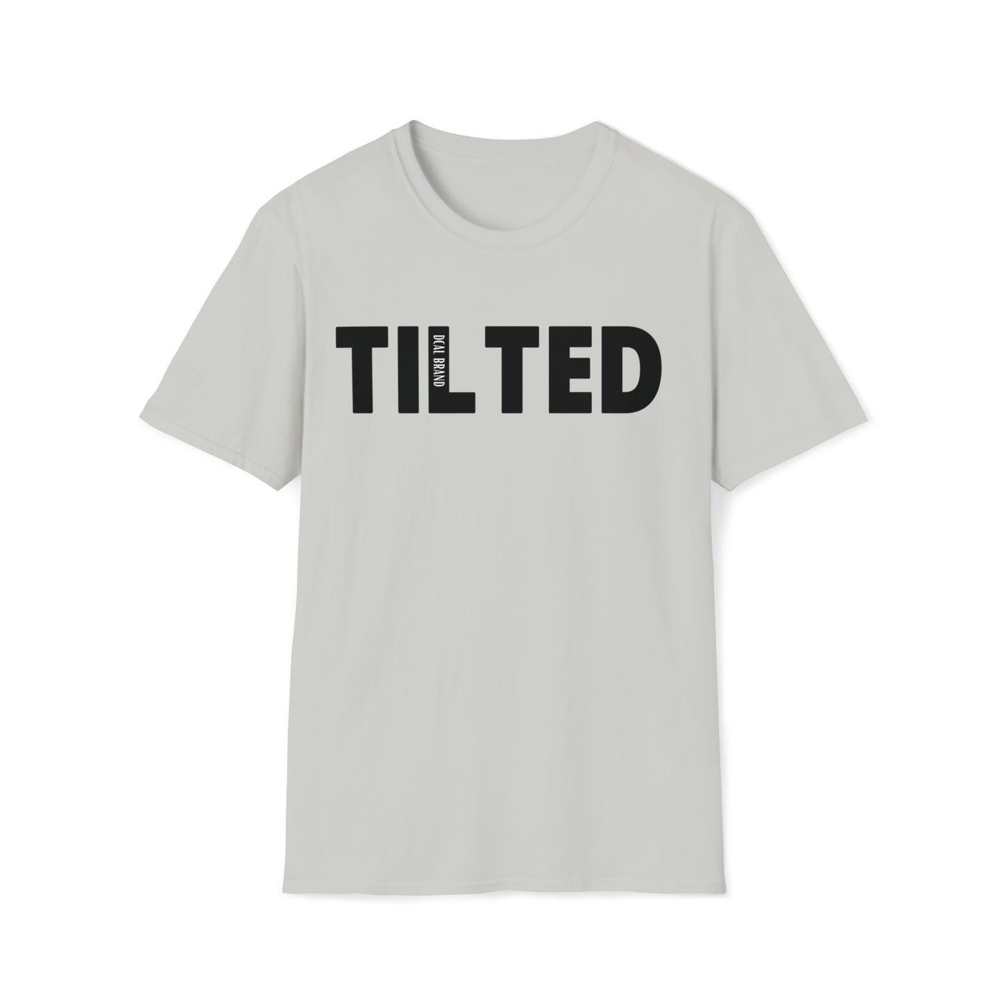 DCAL Graphic Tees Novel "Tilted" Unisex Softstyle T-Shirt