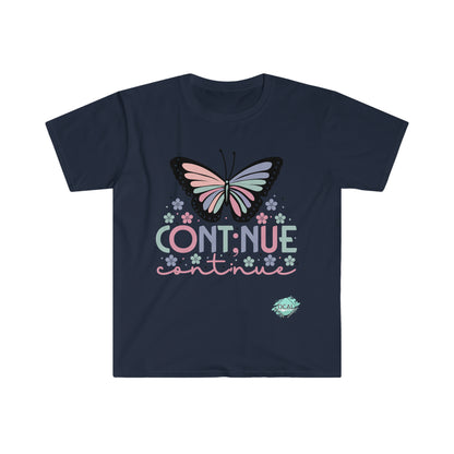 DCAL Strength In Stiches "Continue" Unisex Softstyle T-Shirt