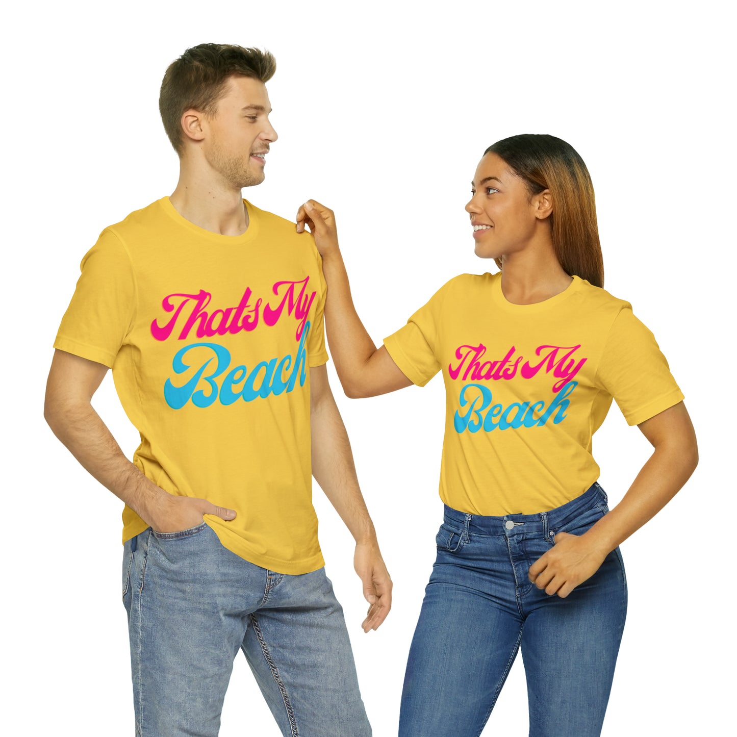 DCAL Beach Collection "Thats My Beach" Unisex Jersey Short Sleeve Tee