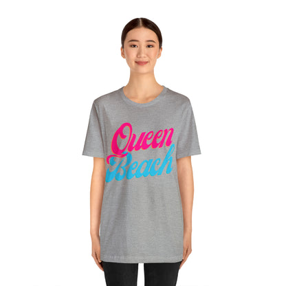 DCAL Beach Collection "Queen Beach" Unisex Jersey Short Sleeve Tee