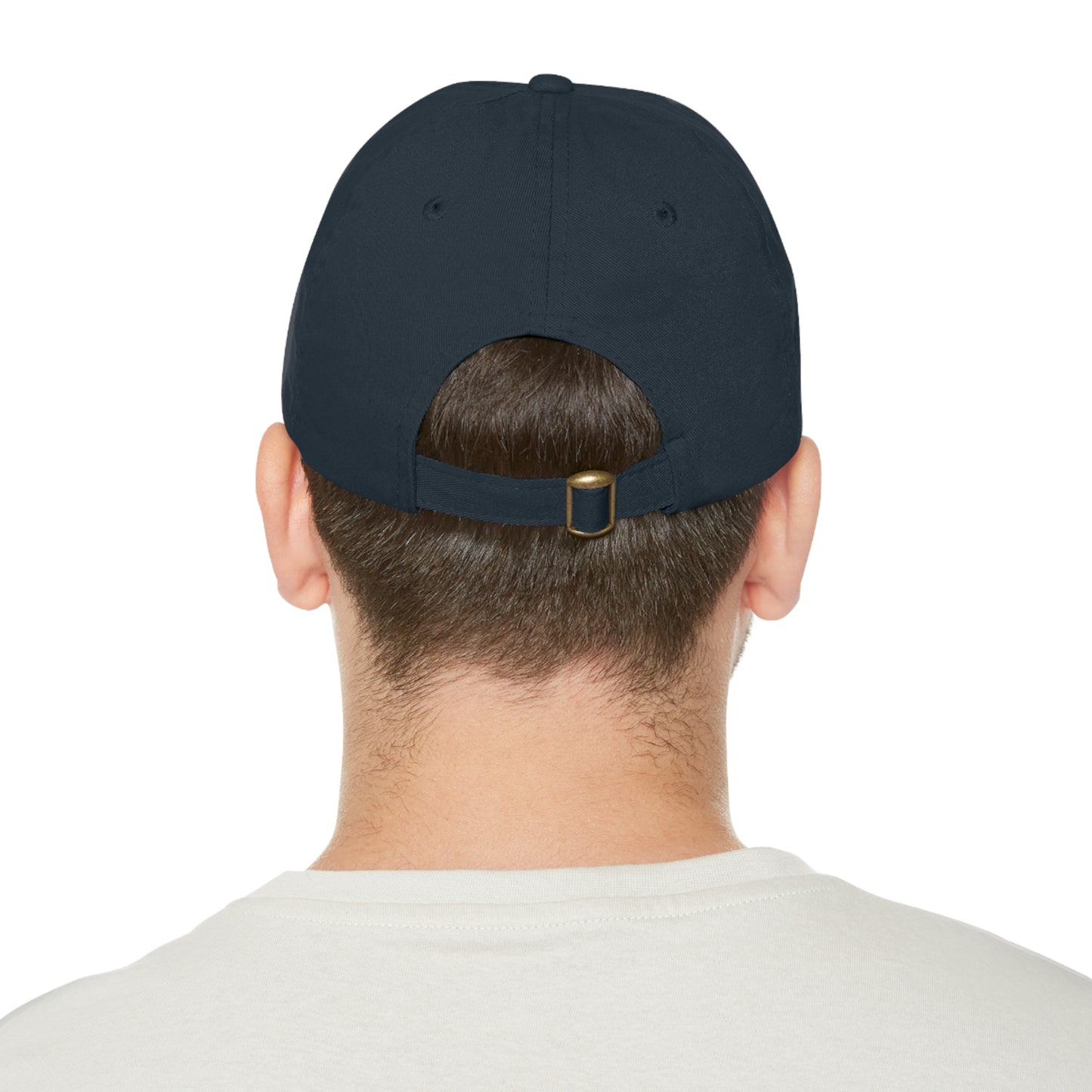 DCAL Accessories "Decaffeinated Human"  Hat with Leather Patch (Rectangle)