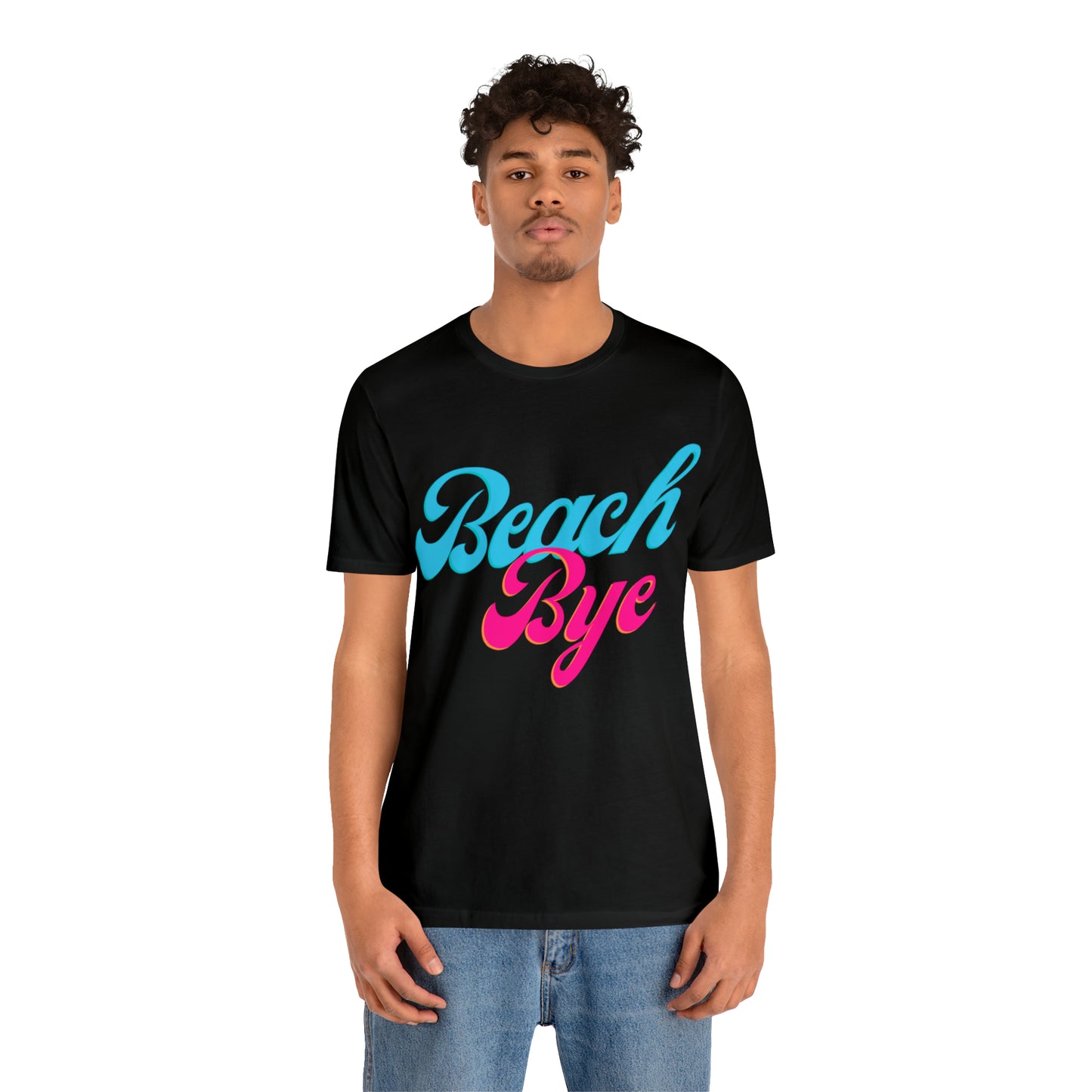 DCAL Beach Collection "Beach Bye" Unisex Jersey Short Sleeve Tee