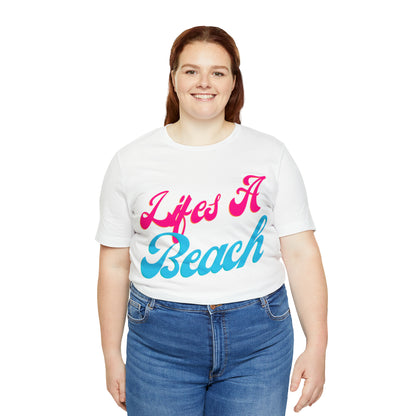 DCAL Beach Collection "Wifes a Beach" Unisex Jersey Short Sleeve Tee