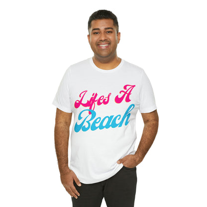 DCAL Beach Collection "Wifes a Beach" Unisex Jersey Short Sleeve Tee