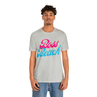 DCAL Beach Collection "Boss Beach" Unisex Jersey Short Sleeve Tee