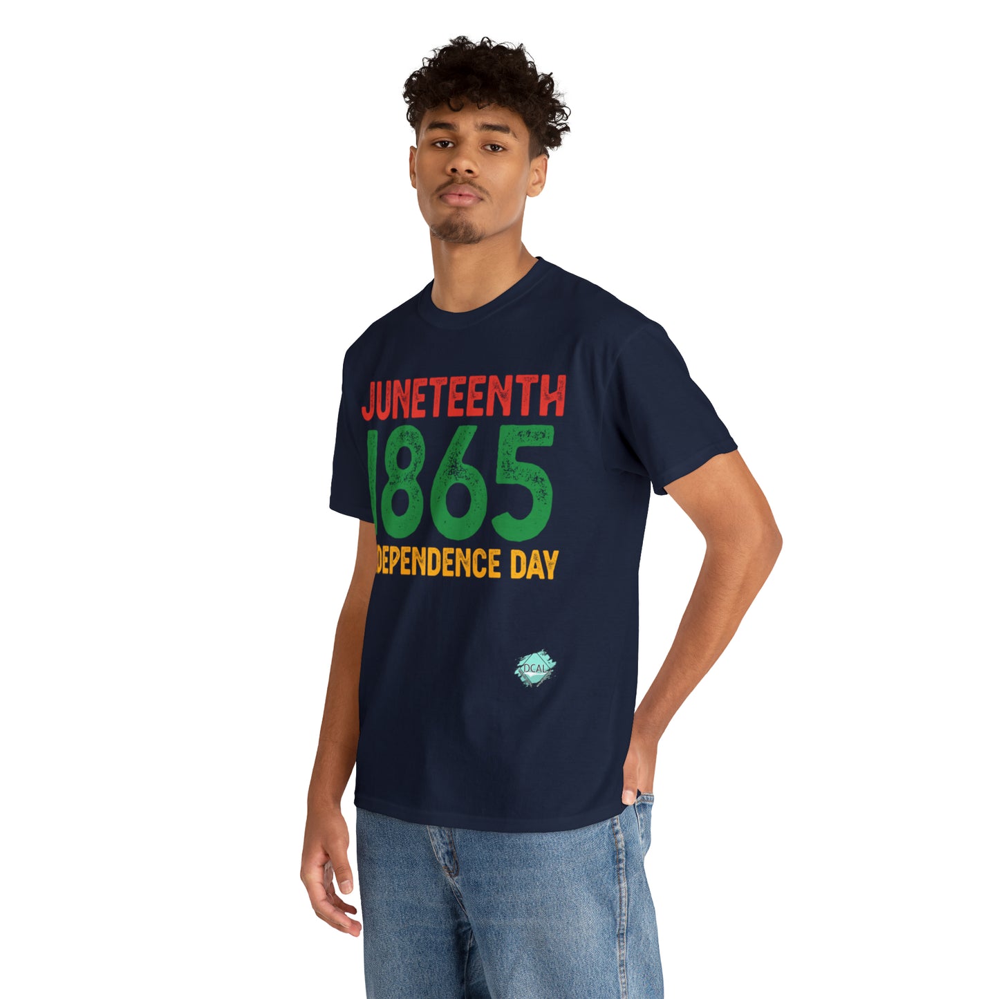 DCAL Juneteenth "1865" Unisex Heavy Cotton Tee