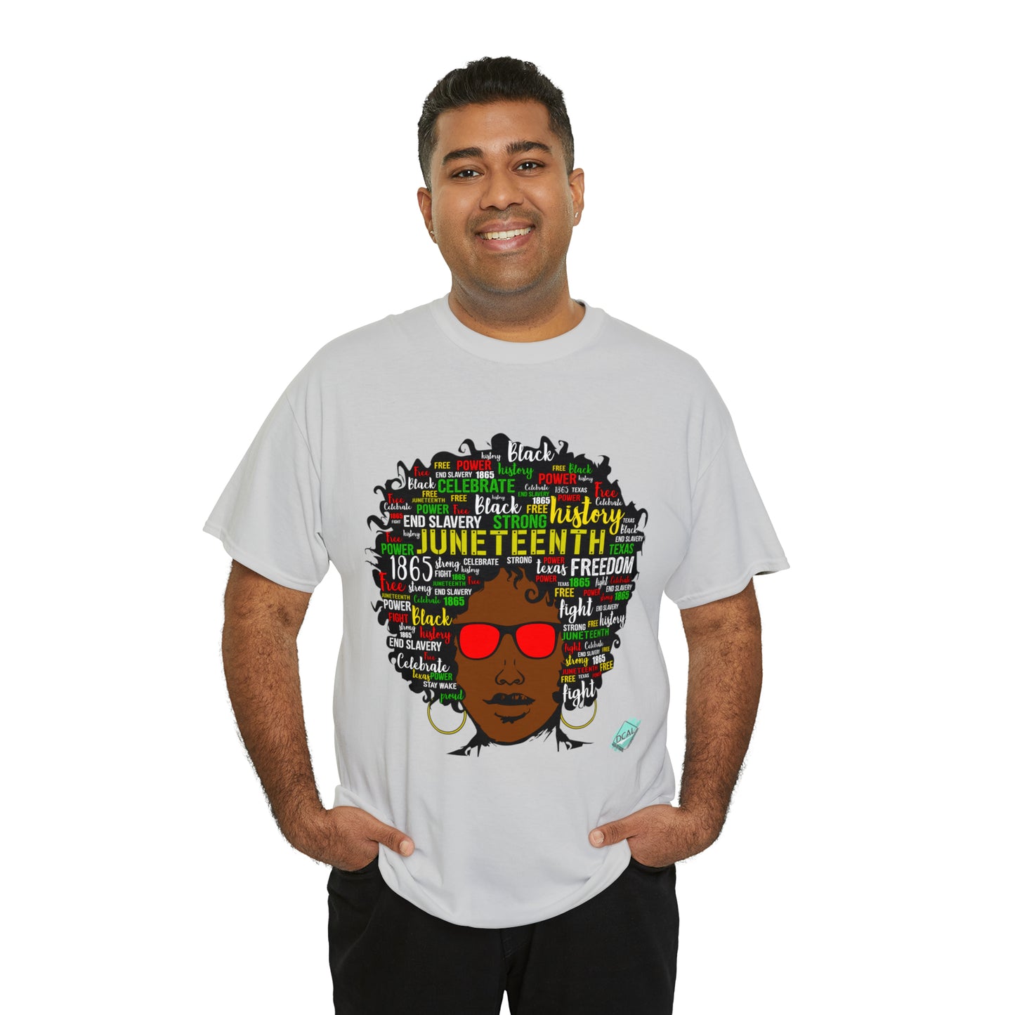 DCAL Juneteenth "Natural" Unisex Heavy Cotton Tee